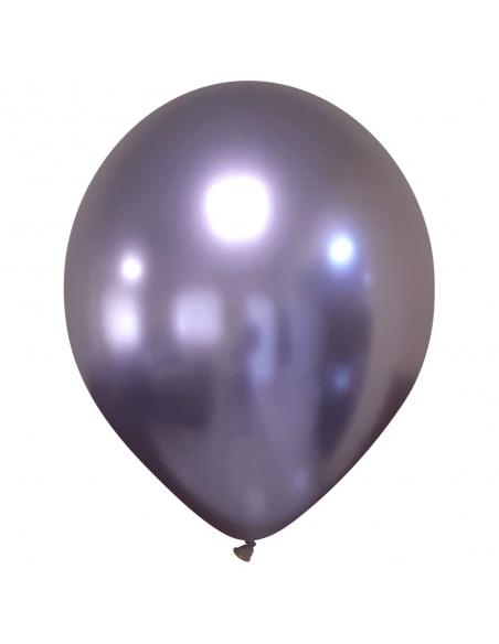 Globos Titanium Chrome Redondo 35cm Lila