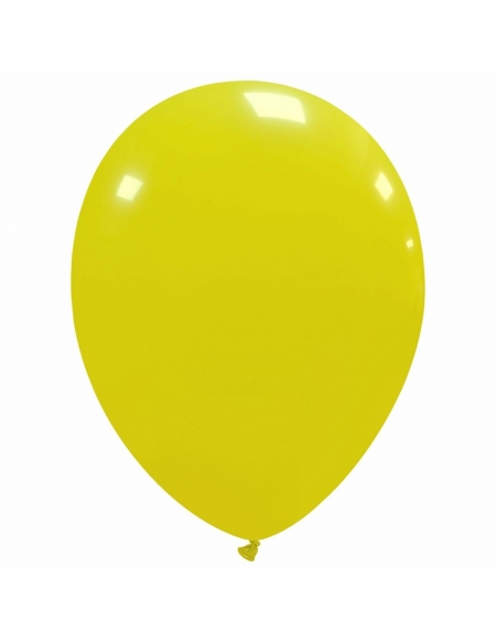 Bombonas de Helio Desechable 0.42m3 con 50 Globos Amarillos Pastel