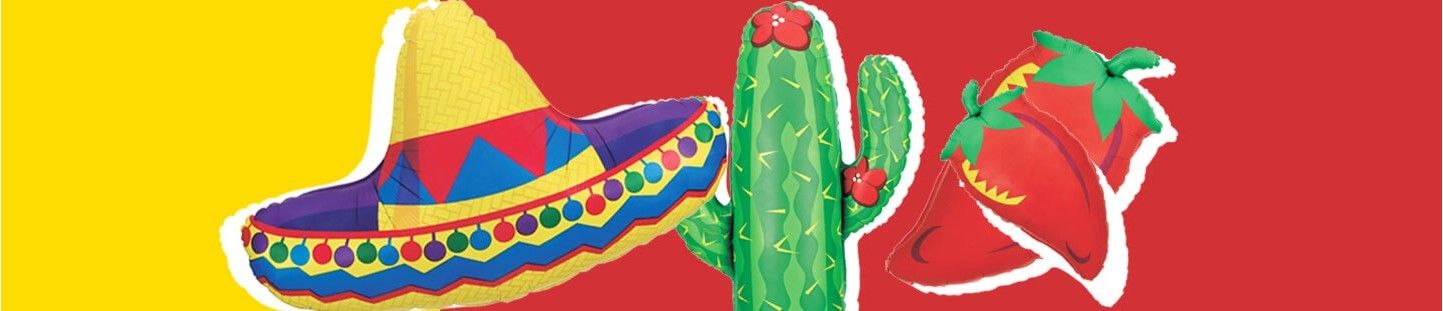 Globos Mexico para Decoracion Fiestas y Cumpleaños Temáticos