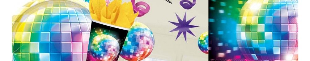 Ideas para Decoración de Fiestas y Cumpleaños de Años 70 Disco